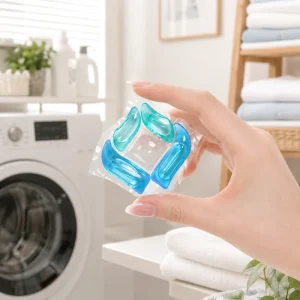 JL OEM Private Label 5 in 1 Laundry Detergent Pods Concentrated Washing Pods with Long Lasting Fragrance Scent Laundry Pods