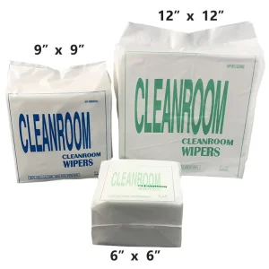 JW0606 300pcs Lint Free Super Absorbent Cellulose Polyester Wipes Cleanroom Cleaning Cloths