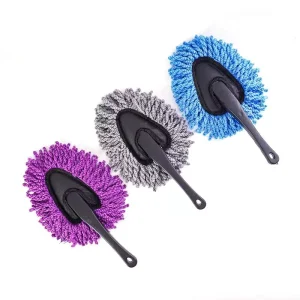 JY-021 Multi-Purpose Car Cleaning Duster with Extendable Handle Microfiber Soft Bristles Dust Remover and Wax Brush