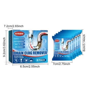 Jaysuing Powder Drain Blockage Clearer Efficient Drain Cleaners