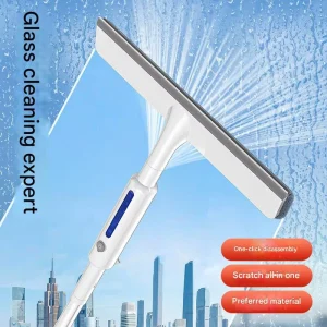 Jesun Window Cleaner Double sided Household Glass Cleaner Handheld Tool Plastic Squeegee Window Wiper Cleaning