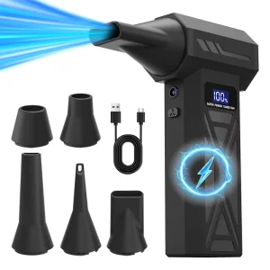 Jetblower Handheld Air Blower Turbine for Barbershop and Magnet Cleaning