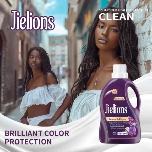 Jielions 5L White Bottle Laundry Detergent Fragrance Color Protection Cleaning Soap Disposable Cleaner Gets Fragrance Detergent