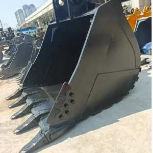 Jofan Alloy Steel Rock Bucket for PC300 Excavator Bulldozer Mining Digger