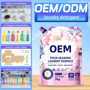 Joya Disposable Enzyme Concentrate Liquid Laundry Detergent for Apparel High Sudsing Floral Scent 15 30% for Ingredients