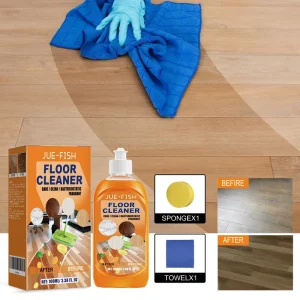 Jue Fish Hot Selling Cleaning Descaling and Wooden Flooring Cleaning Polishing Brightening and Anti slip Floor Cleaner