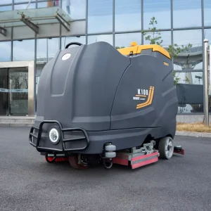 K100 Heavy-Duty Ride-On Industrial Automatic Battery Floor Scrubber Cleaning Machine Floor Washer Cleaner