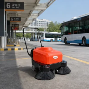 KDS-S3 Industrial Walk-Behind Sweeper with Dust Suppression