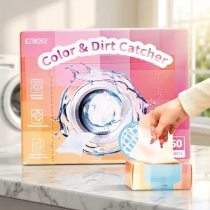 KELEE Dirt Grabber Color Absorb Custom OEM Private Label Laundry Color Protection Dye Trapping Sheets