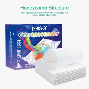 KELEE Dye Trapping Tablets Color Protection Eco Friendly Fabric Care for Mixed Loads Color Grabber Sheet for Laundry