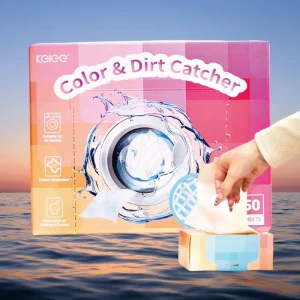 KELEE Laundry Color Absorbing Sheets Non Woven Fabric Color Grabber Sheet Color Absorber Eco Friendly Dye Trapping Tablets