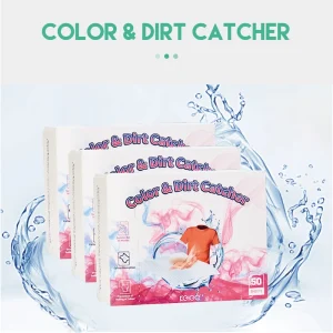 KELEE Laundry Color Grabber Sheets Dye Trapping Tablets Skin Friendly Color Protecting Disposable Dirt Grabber Laundry Sheets