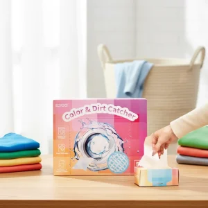 KELEE Laundry Dye Trapping Tablets Factory Color Absorbing Sheet Fabric Washing Color Grabber Locking Sheets for Laundry