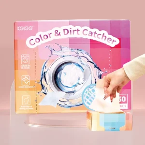 KELEE Nonwoven Disposable Catcher Sheet Dye Trapping Tablets Color Absorber Laundry Catcher Sheet