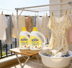 Kino Disposable Eco Friendly Laundry Detergent Liquid for Apparel Cleaning 1.5kg*2