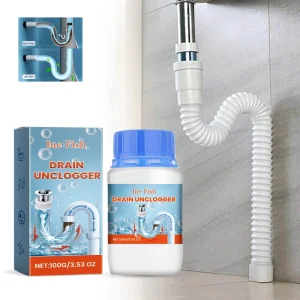 Kitchen Bathroom Floor Drain Sewer Blockage Cleaner Oil Stain Dissolving and Deodorizing Agent