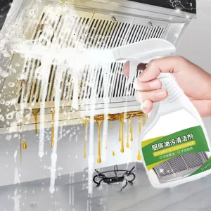 Kitchen Cleaner Spray for Oven Oil and Grease Stain Removal