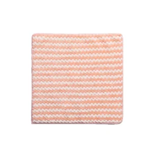 Kitchen Cleaning Cloth Non shedding Highly Absorbent Thickened Dishcloth Hand Towel and Scouring Pad