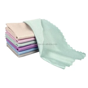 Kitchen Cleaning Cloths Microfiber Dish Cloths All Purpose Washing Quick Dry Reusable Washable Towels for Bathroom Car Glass