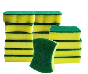 Kitchen Cleaning Sponge and Scouring Pad
