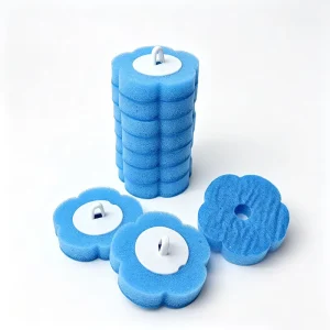 Kitchen Descaling Sponge Brush Emery Sponge Scouring Pads
