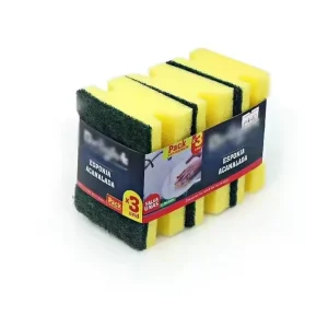 Kitchen Dish Cleaning Non-Scratch Scouring Pad Sponge Scrubber