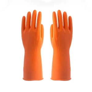Kitchen Dishwashing Latex Household Hand Gloves Women