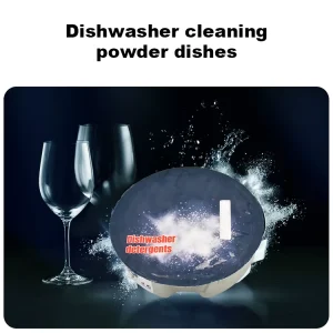 Kitchen Dishwashing Powder Detergent Unscented PowerDisk Cleaning Dishwasher