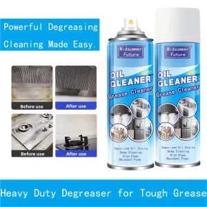 Kitchen Heavy-Oil Cleaner Range Hood Degreaser Stovetop Stain Remover