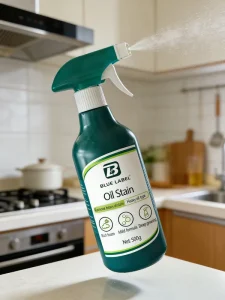 Kitchen Heavy Oil Stain Remover Fast Dissolving Grease Cleaner with Lemon Scent New Upgraded Formula