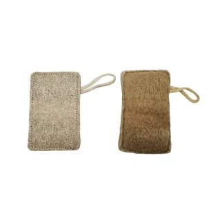 Kitchen Loofah Cellulose Dishwashing Sponge Scrubber Pad Natural Loofah Scouring Pad