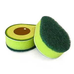 Kitchen PU Sponge with Scouring Pad for Pots