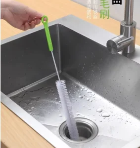 Kitchen Sink Bath Tub Toilet Cleaning Tool Pipeline Dredging Brush Sewer Hair Cleaner Sink Drain Overflow Brush