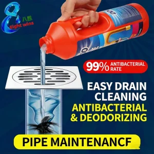Kitchen Sink and Toilet Drain Cleaner, Laundry Detergent Agent for Sewer Pipes