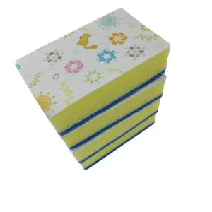 Kitchen Sponge Cleaning Scouring Pad for Dishwashing