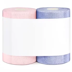 Kitchenware Microfiber Cloth Roll Eco Friendly Round Cleaning Towel 25x25cm