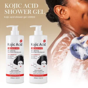 Kojic Acid Body Soap Perfume Type Long Lasting Fragrance Moisturizing Shower Gel for Home Use 1000ml
