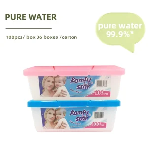 Komfy Star Nonwoven Baby Wipe Baby Products Wet Wipes Professional Wet Wipes