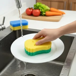 Korea Thermal Kitchen Cleaning Sponge