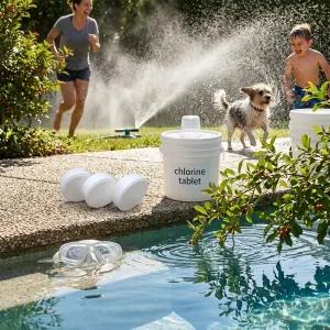 LC0708H Slow-Releasing Pool Cleaning Tablets for Water Treatment