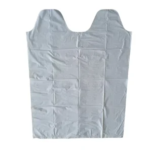 LDPE 31L White Trash Bags, Interleaved Roll, for Home Office Bathroom