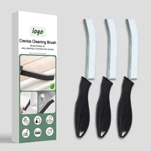 LIJIE Crevice Cleaning Brush Factory Hard Bristle Nylon Crevice Brush Plastic Handle Gap Brush