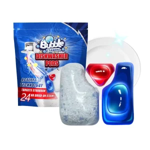 Lab-Tested Dishwashing Pods, Cold-Water Soluble, Personalized Packaging Boxes