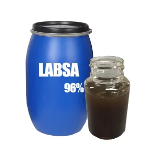 Labsa96% Sulfonic Linear Alkyl Benzene Sulphonic Acid 96% Chemical Detergent Raw Materials Daily Chemicals
