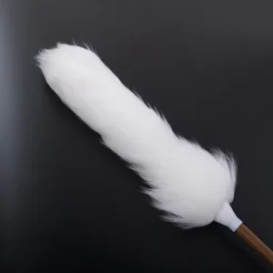 Lambswool Feather Duster for Screens, Furniture, Ceiling Fans, and Blinds