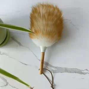 Lambswool Sheep Wool Duster with Telescopic Handle