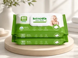 Lampure Free Sample Baby Wipes Natural Organic Spunlace Nonwoven Fabric Alcohol Free Weakly Acidic pH Skin Care Paper Extra Soft