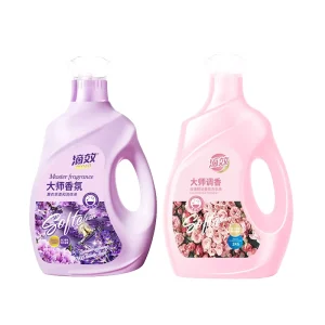 Large Bucket Family-Size Soft Laundry Detergent Liquid Soap with Fragrance, Low Foaming