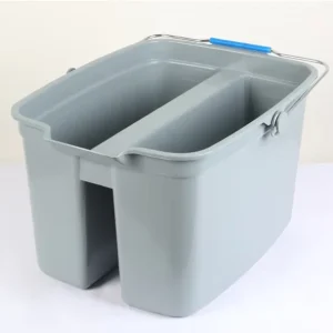 Large Capacity 22L Double Thicken Compartment Bucket for Hospital Hotel Outdoor Cleaning Tools Plastic Buckets for Water
