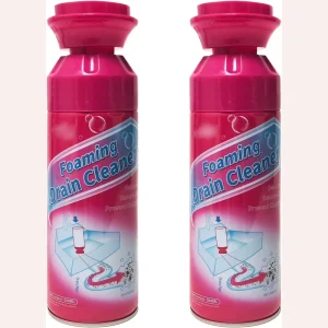 Large Capacity Drain Cleaner Foaming Drain Cleaner and Deodorizer Drains Clog Remover for Bathroom Sinks Washbasin
